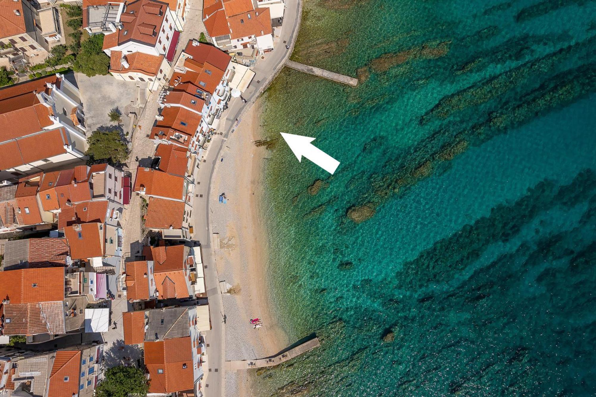 Apartment Nora By The Beach Baška Exteriér fotografie